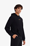 Skechers M Essential Hoodie Sweatshirt Erkek Siyah Sweatshirt S232438-001