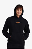 Skechers M Essential Hoodie Sweatshirt Erkek Siyah Sweatshirt S232438-001