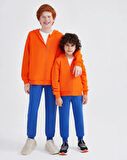 Skechers B Lw Fleece Full Zip Hoodie Sweatshirt Büyük Erkek Çocuk Turuncu Sweatshirt Sk232081-700