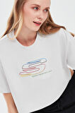 Skechers Graphic Sleeve Kadın Tişört S241014-035