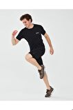 Skechers S241054-001 Graphic M Sleeve Erkek Spor Tişört