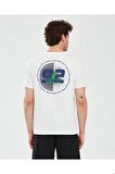 Skechers S241054-102 Graphic M Sleeve Erkek Spor Tişört