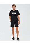 Skechers S241056-001 Graphic M Sleeve Erkek Spor Tişört