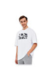 Skechers S241076 Graphic M Sleeve Beyaz Erkek T-Shirt