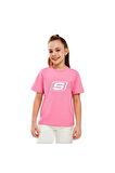 Skechers Sk232139 Essential G Sleeve Pembe Kız Çocuk T-Shirt