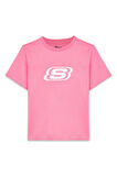 Skechers Sk232139 Essential G Sleeve Pembe Kız Çocuk T-Shirt