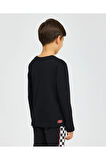 Skechers SK242065-001 B Graphic Tee Long Sleeve Erkek Çocuk Spor Tişört