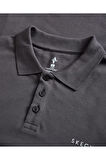 Skechers S242198-003 M Polo Casual Comfort Long Sleeve Polo Erkek Polo Tişört