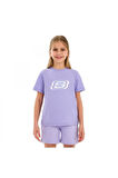 Skechers Sk232139 Essential G Sleeve Lila Kız Çocuk T-Shirt