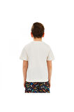 Skechers Sk2510134 B Graphıc Tee Beyaz Erkek Çocuk T-Shirt