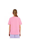 Skechers Sk232139 Essential G Sleeve Pembe Kız Çocuk T-Shirt