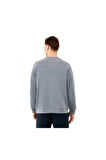 Skechers S2510041 M Loose Crewneck Sweat Gri Erkek Sweatshirt