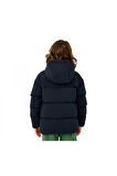 Skechers Sk2520053 B Puffer Jacket Siyah Erkek Çocuk Mont