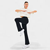 Skechers W Basic Flare Legging Kadın Siyah Tayt S2510201