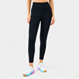 Skechers W Bartack Stitch Detail Legging Kadın Siyah Tayt