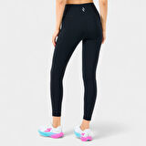 Skechers W Bartack Stitch Detail Legging Kadın Siyah Tayt