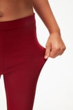 Bordo Basic Kız Çocuk Kışlık Tayt