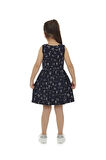 Botanic Love Kız Çocuk Desenli Kolsuz Elbise