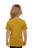 Hardal Basic Unisex Çocuk Sıfır Yaka Kısa Kollu Tişört
