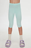 Mint Basic Kız Çocuk Diz Altı Tayt Kapri