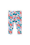 Watercolor Meadow Kız Çocuk Desenli Diz Altı Tayt Kapri