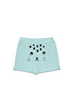 Mint Kanguru Cepli Kız Çocuk Şort