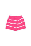 Fuşya Kız Çocuk İki İplik Deniz Köpüğü Cepli Şort