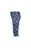 Midnight Garden Kız Çocuk Desenli Diz Altı Tayt Kapri