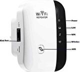 Technow 300 Mbps Access Point Wifi Repeater Kablosuz Sinyal Güçlendirici
