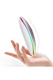 Beyaz Pilli Mouse wifi alıcılı mouse fare laptop mouse bilgisayar mouse