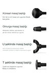HAMS103 Ekranlı Masaj Tabancası Cihazı Başlıklı Özel Taşıma Modlu Masaj Tabancası