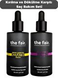 the fair. Dökülme ve Kırılma Karşıtı Vegan Saç Bakım Seti 100 ML 