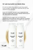 W-Lab Cosmetics Iron Matte Wax 110 Gr