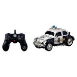 Uzaktan Kumandalı Sesli Işıklı USB Şarjlı Oyuncak VosVos Drift Polis Aracı