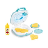 Pilli Işıklı Sesli Oyuncak Waffle Makinesi 