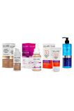 Solaris Aydınlatıcı Leke Kremi Ve Collagen Serum Ve Leke Karşıtı Güneş Kremi Ve Yüz Temizleme Jeli