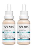 Solaris Nemlendirici Hyaluronic Asit Cilt Bakım Serumu 30 ml x 2 Adet (Hyaluronic Acid veVitamin B5)