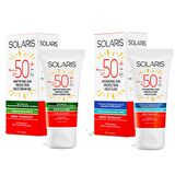 Solaris Tüm Cilt Tipleri İçin Güneş Kremi SPF 50+ (50 ml) ve Yağlı Ciltler İçin Güneş Kremi SPF 50+ (Mat)