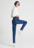 Cindy Mavi Gold Shape Jean Pantolon 100277-33687
