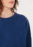 Mavi Lux Touch Lacivert Modal Sweatshirt 168837-70491