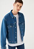 Mavi Ryan Koyu İndigo Jean Ceket 0110001-80480