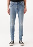 James Açık Yırtıklı Mavi Premium Jean Pantolon 0042480968