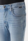 James Açık Yırtıklı Mavi Premium Jean Pantolon 0042480968