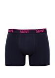 Mavi Lacivert Basic Boxer 0910012-30761