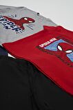 4'lü SPİDER-MAN Tshirt Şort Pantolon Takım 