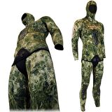 Free-Sub 7mm Expert Green Avcı Serbest Dalış Elbisesi
