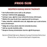 Free-Sub 3mm Opencell Siyah Kaymaz Tabanlı Dalış Çorabı