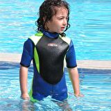 Free-Sub 3mm Çocuk Shorty (Kısa), Sörf Yüzme Scuba Tüplü Dalış Elbisesi