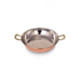Turna Bakır Çelebi 16 cm Yanmaz/Yapışmaz Bakır Sahan Tava