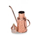 Turna Bakır Gemlik Yağdanlık 500Ml Düz Kırmızı Turna4807-1